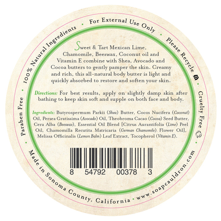 Body Butter Mexican Lime